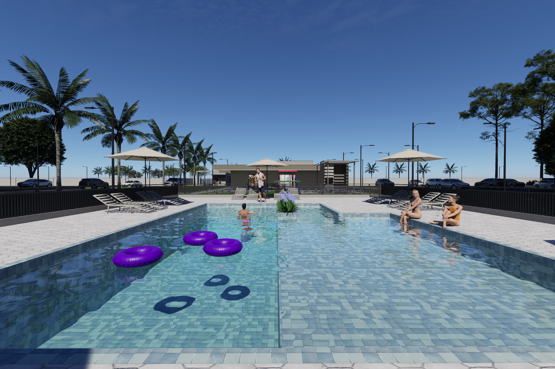Piscina Adulto e Infantil